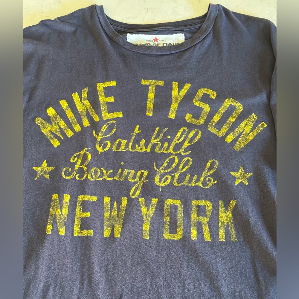 Roots of Fight Mike Tyson Kid Dynamite Men’s T-Shirt - Picture 2 of 6